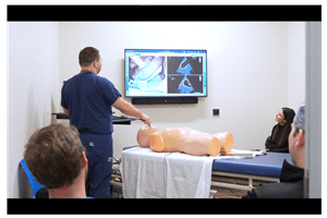 A thumbnail taken from a video about the MUSC Healthcare Simulation Center.